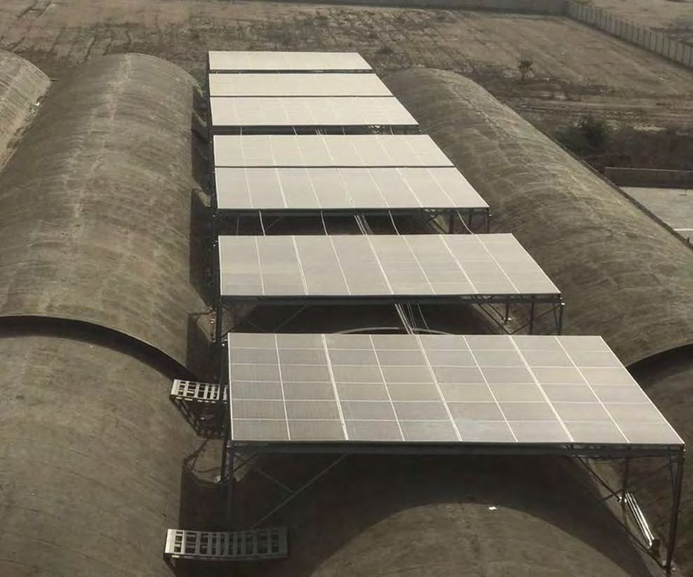Solar installation at Niraav Foods, Port Qasim, Karachi